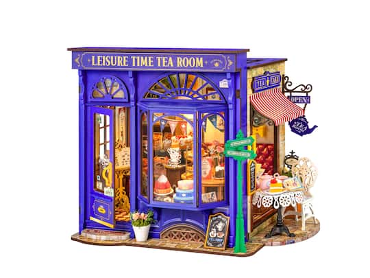 Rolife® Leisure Time Tea Room DIY Miniature House Kit